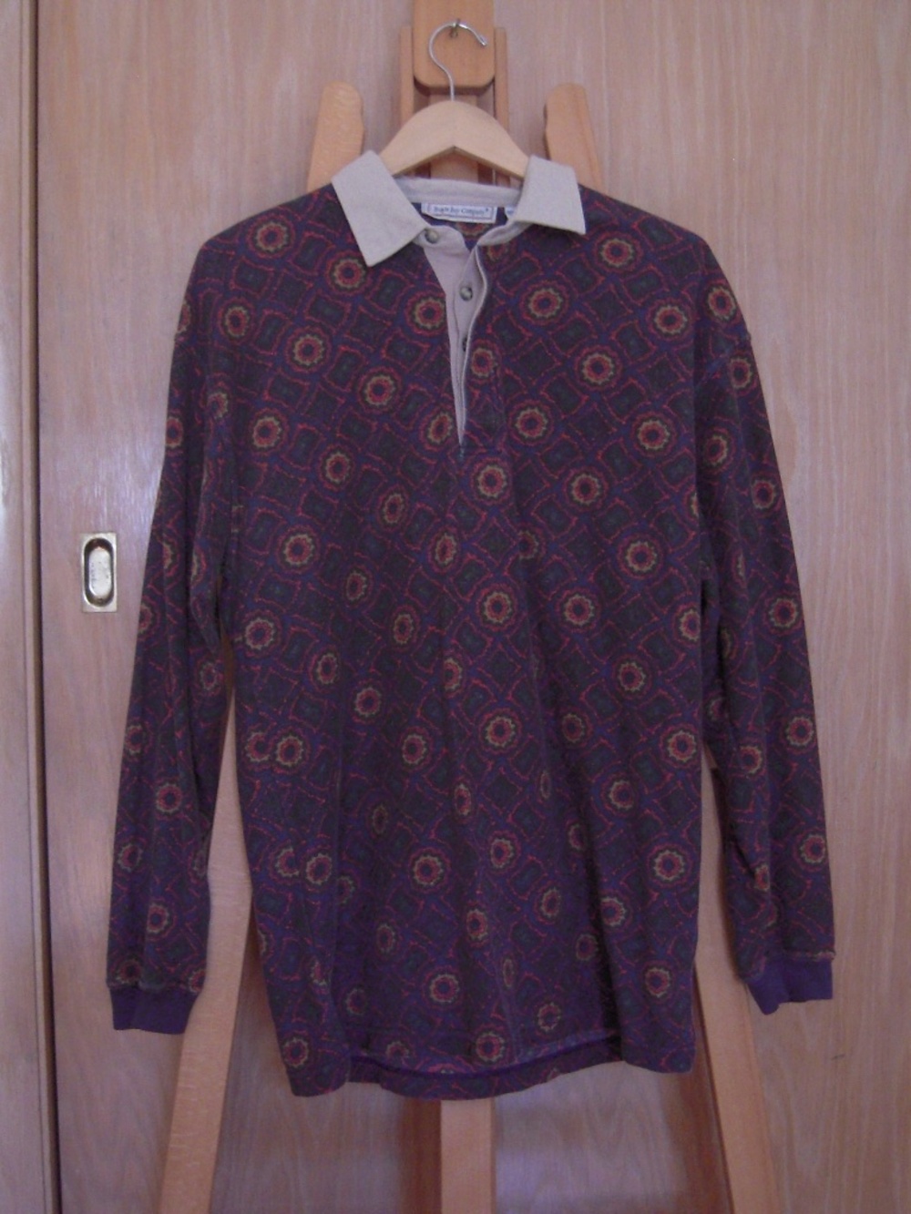 Vintage Bugle Boy Company retro rugby shirt!